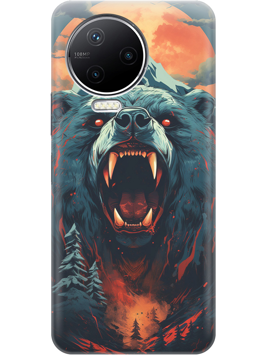 Чехол на Infinix Note 12 Pro 2023 силиконовый с принтом "Гризли при красной луне", Красный;синий;черный, 20000168
Чехол на Infinix Note 12 Pro 2023 силиконовый с принтом "Гризли при красной луне", Красный;синий;черный, 20000168
