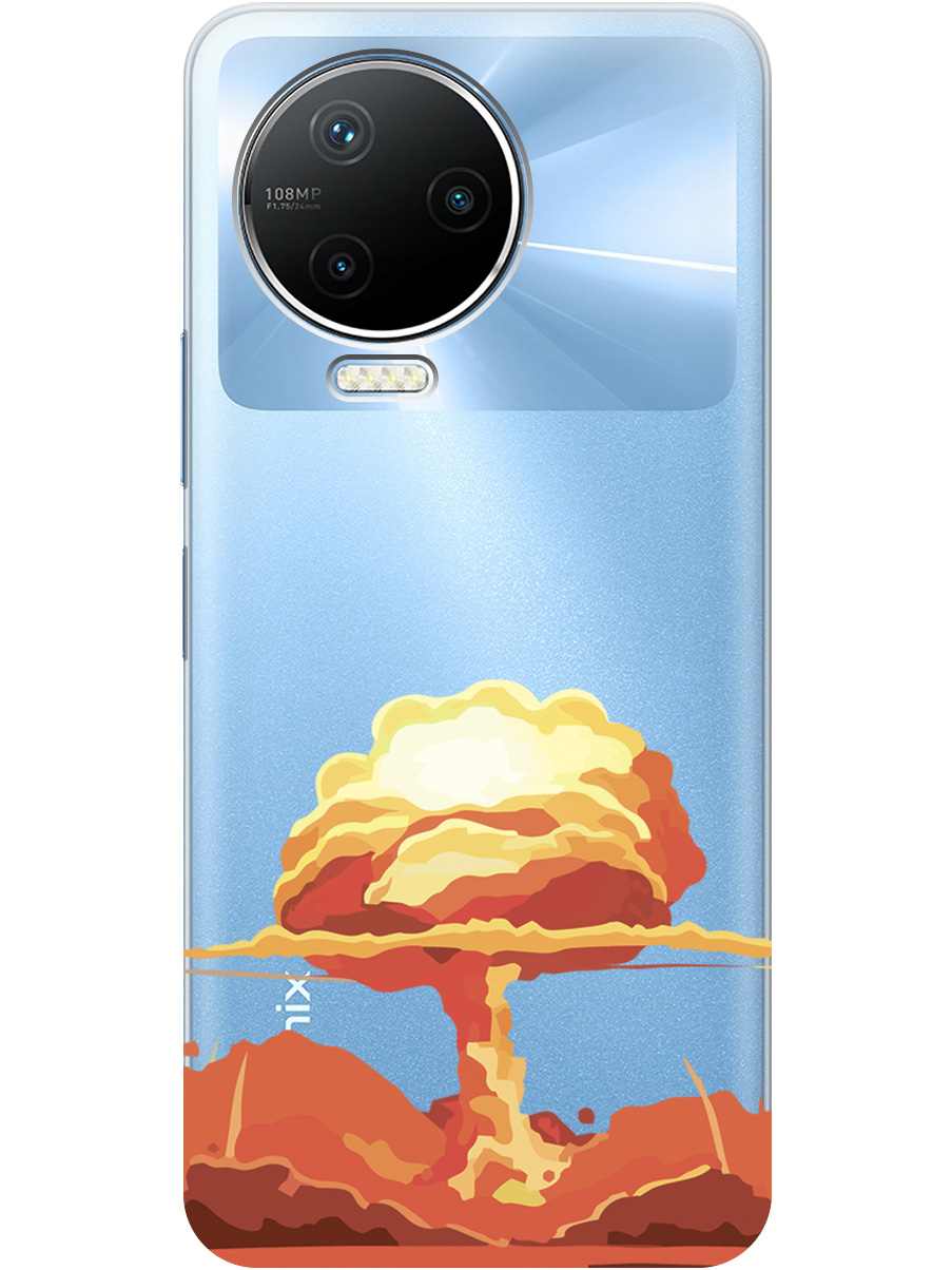 Чехол на Infinix Note 12 Pro 2023 силиконовый с принтом "Boom", Прозрачный;красный, 20000168
Чехол на Infinix Note 12 Pro 2023 силиконовый с принтом "Boom", Прозрачный;красный, 20000168