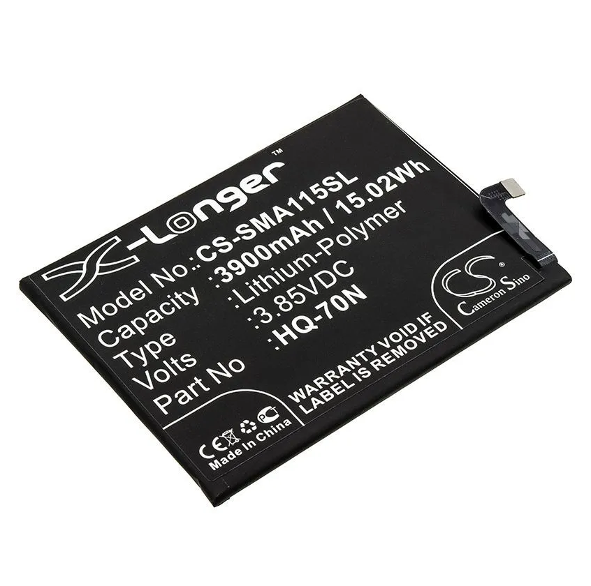 Аккумуляторная батарея CameronSino CS-SMA115SL для смартфона Samsung Galaxy A11 (2020) (SM
Аккумуляторная батарея CameronSino CS-SMA115SL для смартфона Samsung Galaxy A11 (2020) (SM