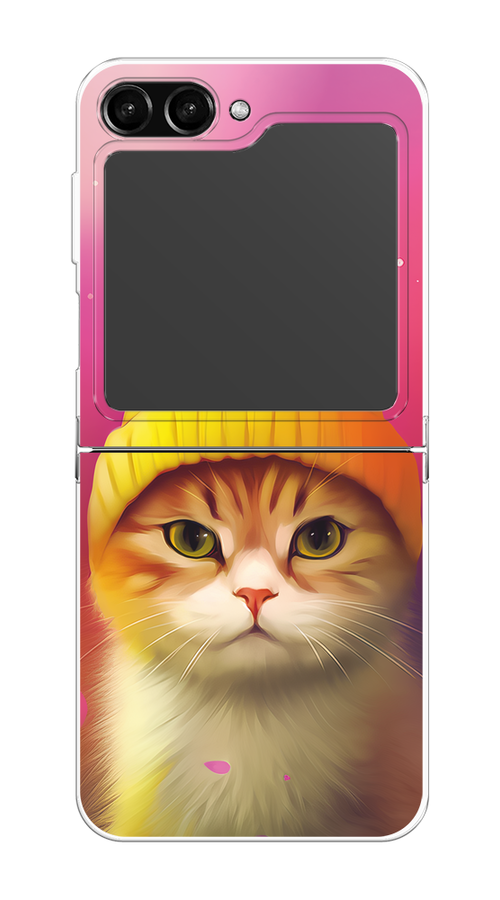 Чехол Homey на Samsung Galaxy Z Flip 5 "Котик в шапочке", Розовый;желтый;бежевый, 2108350-1
Чехол Homey на Samsung Galaxy Z Flip 5 "Котик в шапочке", Розовый;желтый;бежевый, 2108350-1