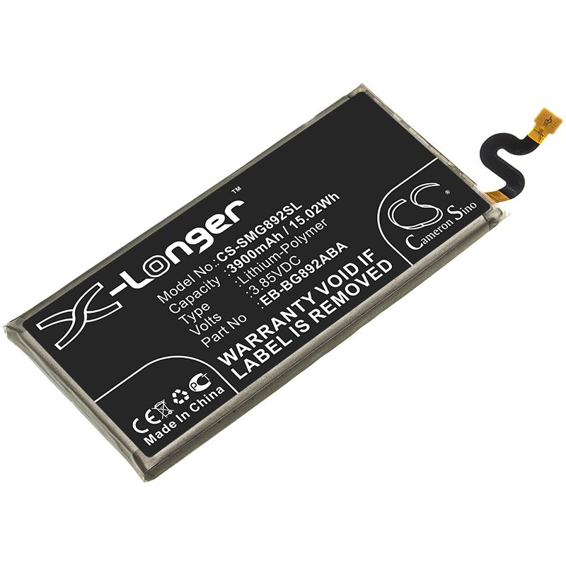 Аккумуляторная батарея CameronSino CS-SMG892SL для смартфона Samsung Galaxy S8 Active, Gal
Аккумуляторная батарея CameronSino CS-SMG892SL для смартфона Samsung Galaxy S8 Active, Gal