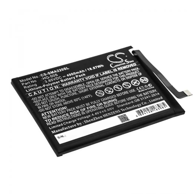 Аккумуляторная батарея CameronSino CS-SMA220SL для телефона Samsung Galaxy A02, Galaxy A02
Аккумуляторная батарея CameronSino CS-SMA220SL для телефона Samsung Galaxy A02, Galaxy A02