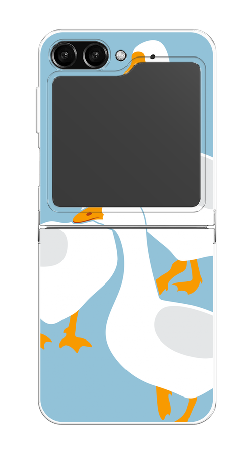 Чехол Homey на Samsung Galaxy Z Flip 5 "Гусиное трио", Голубой;белый;серый;желтый, 2108350-1
Чехол Homey на Samsung Galaxy Z Flip 5 "Гусиное трио", Голубой;белый;серый;желтый, 2108350-1