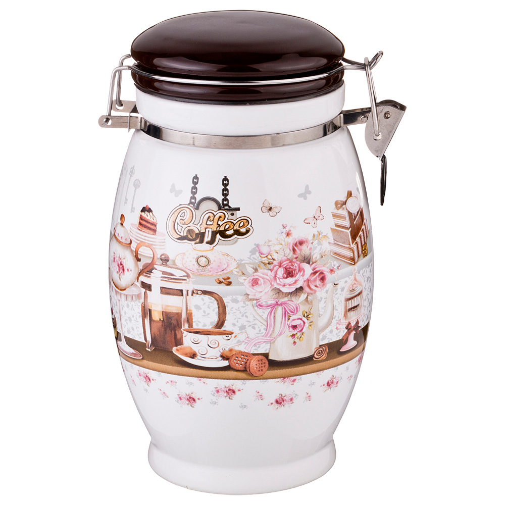 Емкость для сыпучих продуктов "Coffee" высота 20 см. 1100 мл. Agness_358-1325, 358-1325
Емкость для сыпучих продуктов "Coffee" высота 20 см. 1100 мл. Agness_358-1325, 358-1325