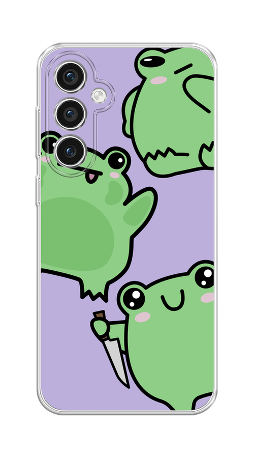 Чехол Homey на Samsung Galaxy S23 FE 5G "Опасные лягушата", Фиолетовый;зеленый;черный, 2108450-1
Чехол Homey на Samsung Galaxy S23 FE 5G "Опасные лягушата", Фиолетовый;зеленый;черный, 2108450-1