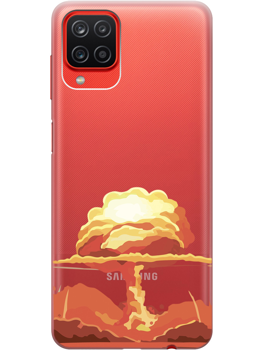 Чехол на Samsung Galaxy A12/Samsung Galaxy M12 силиконовый с принтом "Boom", Прозрачный;красный, 20001374
Чехол на Samsung Galaxy A12/Samsung Galaxy M12 силиконовый с принтом "Boom", Прозрачный;красный, 20001374