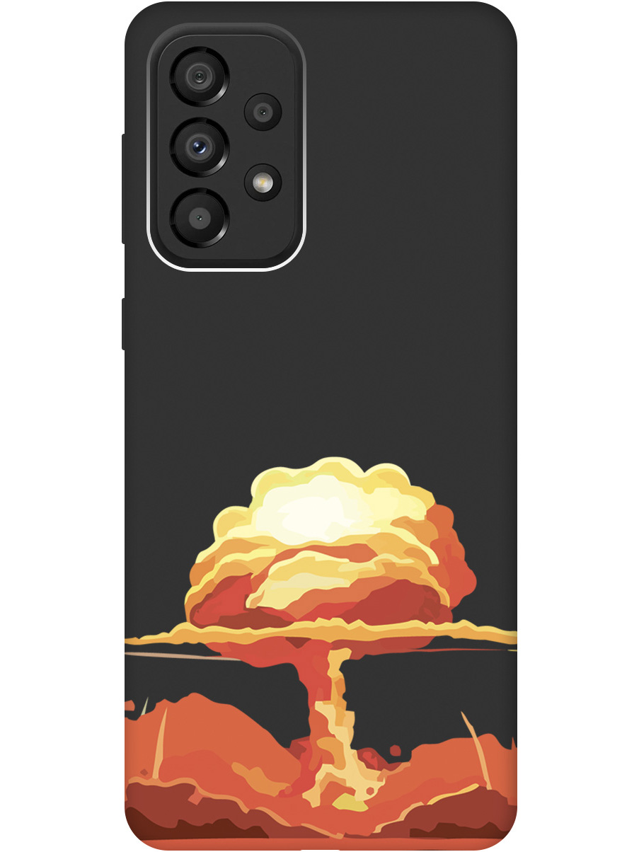 Чехол на Samsung Galaxy A33 5G силиконовый матовый Soft Touch с принтом "Boom", Черный;красный, 20000682
Чехол на Samsung Galaxy A33 5G силиконовый матовый Soft Touch с принтом "Boom", Черный;красный, 20000682