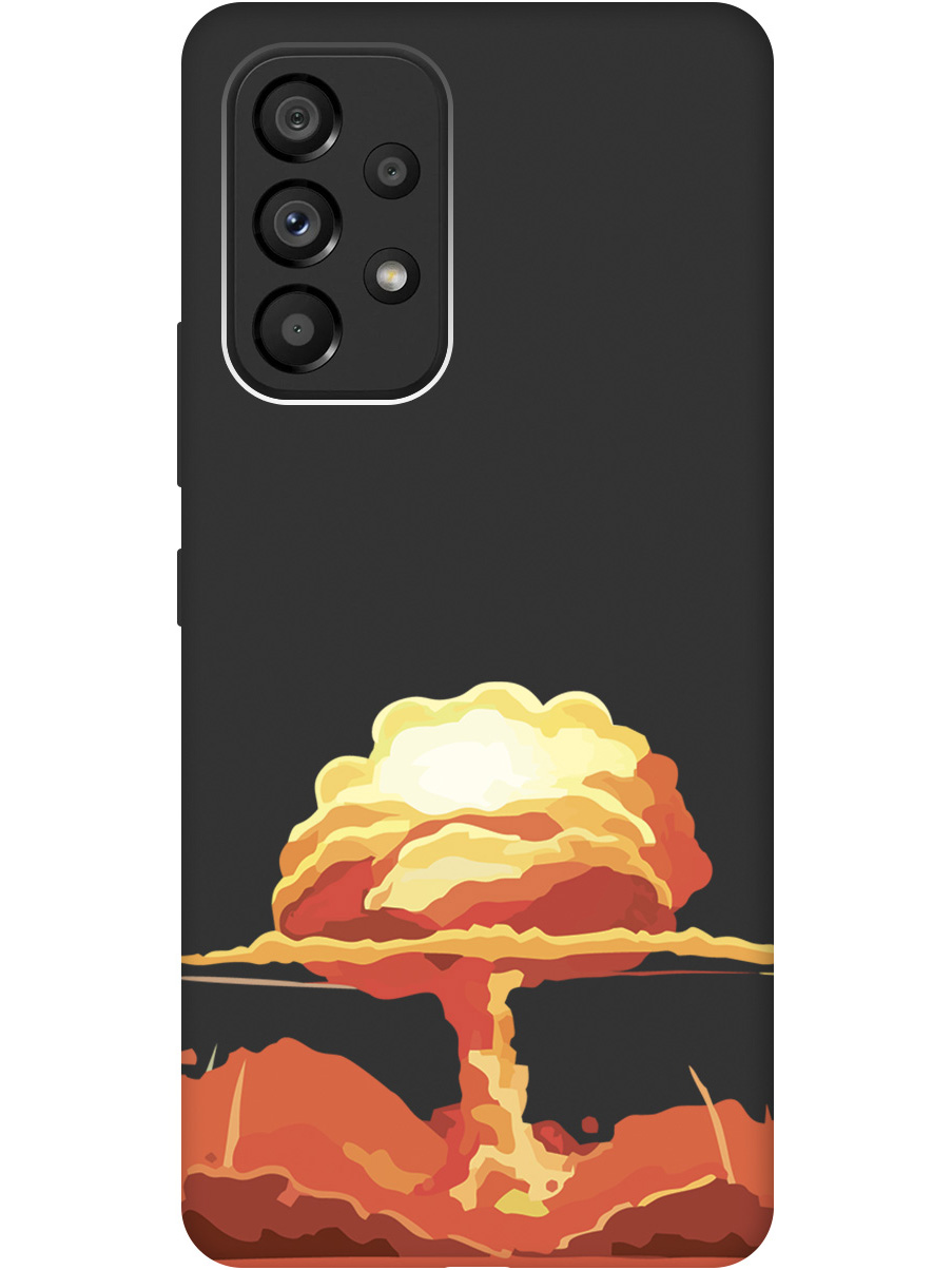 Чехол на Samsung Galaxy A53 5G силиконовый матовый Soft Touch с принтом "Boom", Черный;красный, 20000851
Чехол на Samsung Galaxy A53 5G силиконовый матовый Soft Touch с принтом "Boom", Черный;красный, 20000851