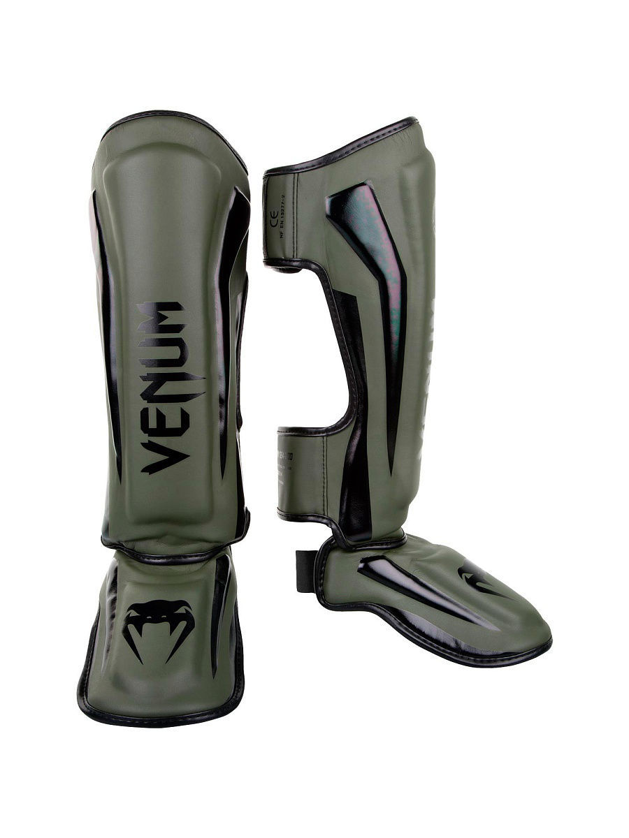 фото Щитки venum elite khaki/black (xl)