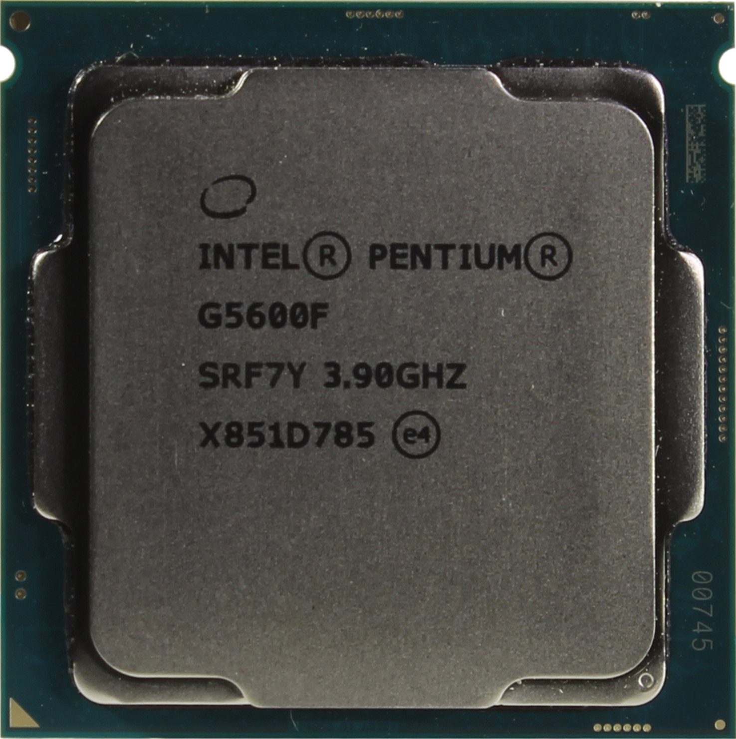 Процессор Intel Pentium Gold G5600F LGA 1151-v2 OEM, Pentium G5600F
Процессор Intel Pentium Gold G5600F LGA 1151-v2 OEM, Pentium G5600F