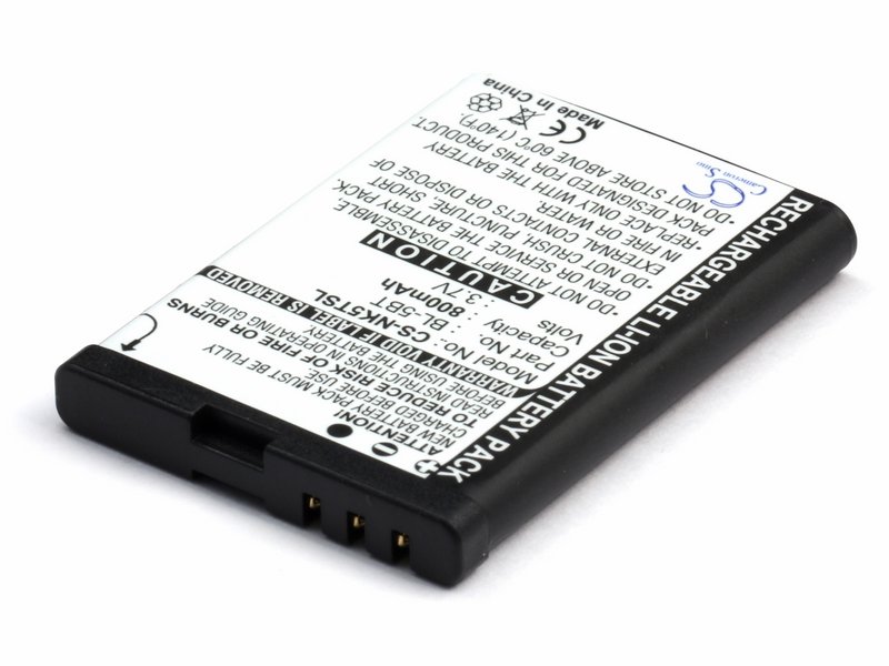Аккумуляторная батарея CameronSino CS-NK5TSL для телефона Nokia 2608, 7510 (BL-5BT) 800mAh
Аккумуляторная батарея CameronSino CS-NK5TSL для телефона Nokia 2608, 7510 (BL-5BT) 800mAh