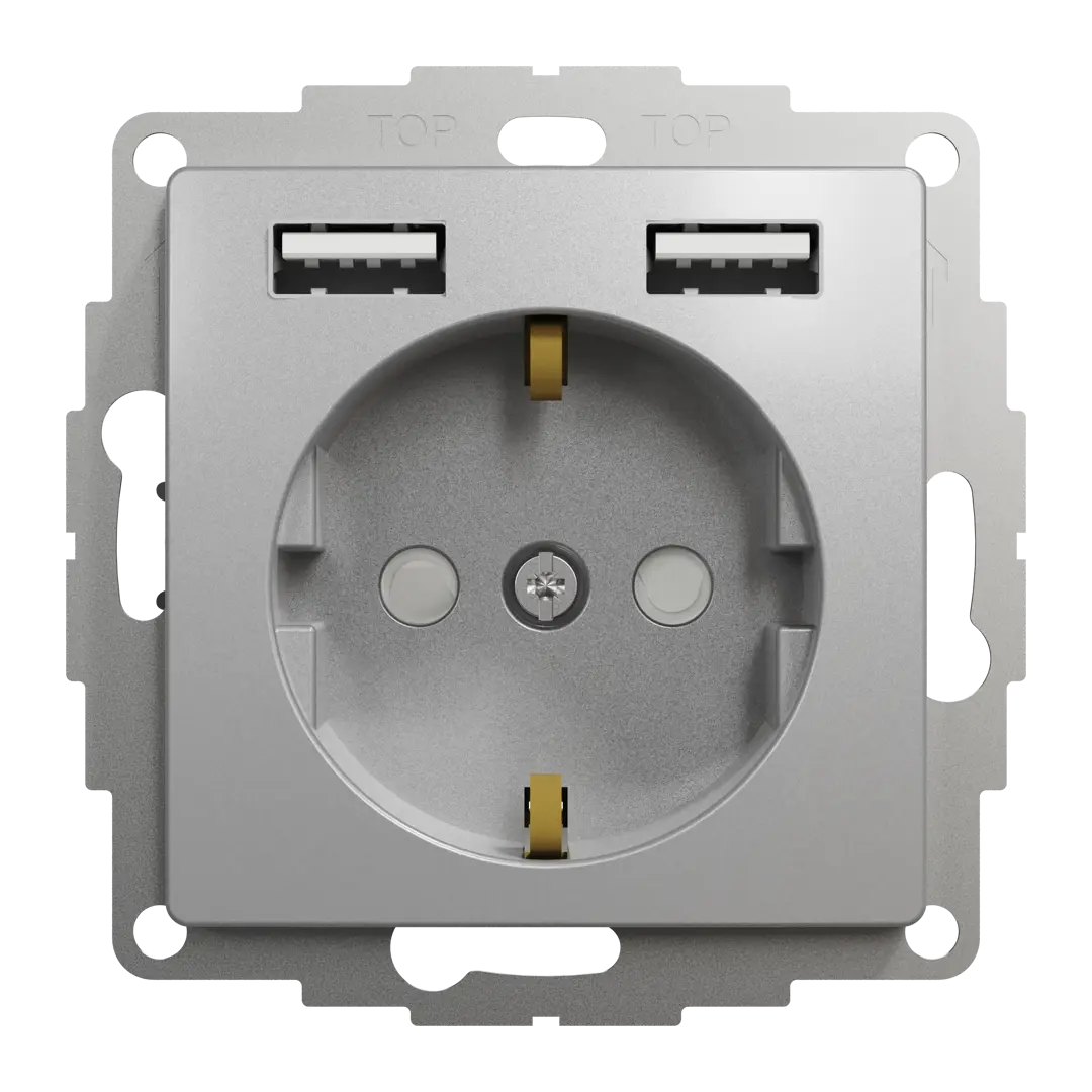 Розетка встраиваемая Schneider Electric Sedna Design с заземлением разъем USB, цвет, Серый
Розетка встраиваемая Schneider Electric Sedna Design с заземлением разъем USB, цвет, Серый