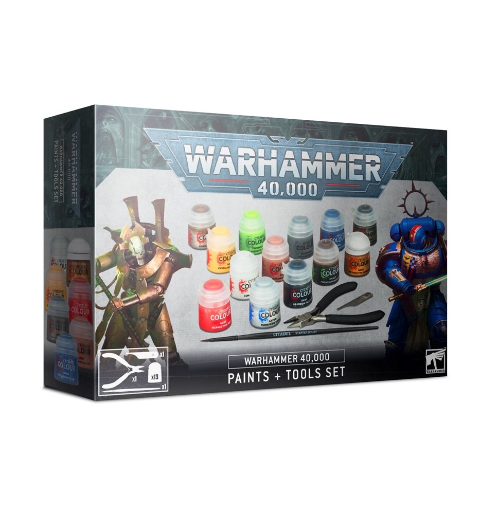 60-12GW Набор красок и инструментов Вархаммер 40000 Warhammer 40,000: Paints Tools Set
60-12GW Набор красок и инструментов Вархаммер 40000 Warhammer 40,000: Paints Tools Set