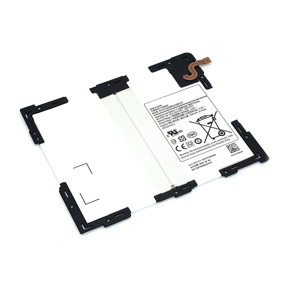 Аккумуляторная батарея EB-BT595ABE для Samsung Galaxy Tab A 10.5 (2018) SM-T590 3.8V, Черный, EB-BT595ABE
Аккумуляторная батарея EB-BT595ABE для Samsung Galaxy Tab A 10.5 (2018) SM-T590 3.8V, Черный, EB-BT595ABE