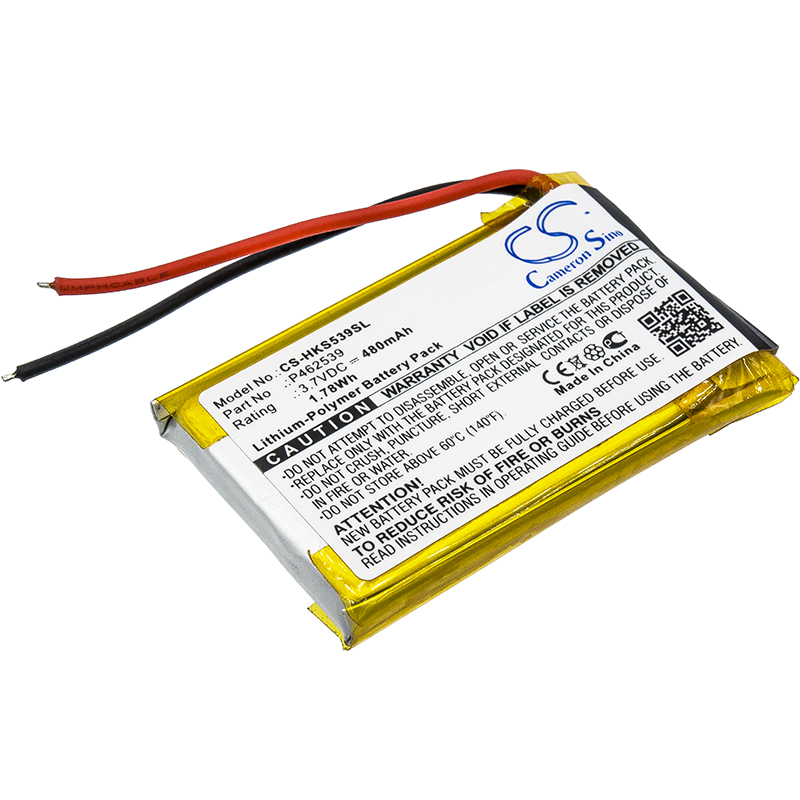 Аккумуляторная батарея CameronSino CS-HKS539SL для Harman/Kardon SOHO 3.7V 480mAh / 1.78Wh, Черный, CS-HKS539SL
Аккумуляторная батарея CameronSino CS-HKS539SL для Harman/Kardon SOHO 3.7V 480mAh / 1.78Wh, Черный, CS-HKS539SL