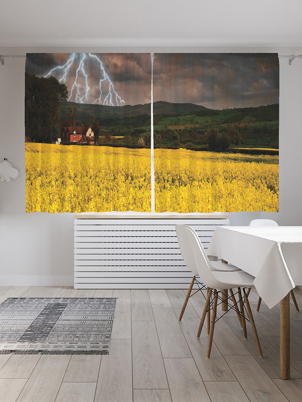 Шторы под лён «Вдали от молний», серия Oxford DeLux, 290х180 см
Шторы под лён «Вдали от молний», серия Oxford DeLux, 290х180 см