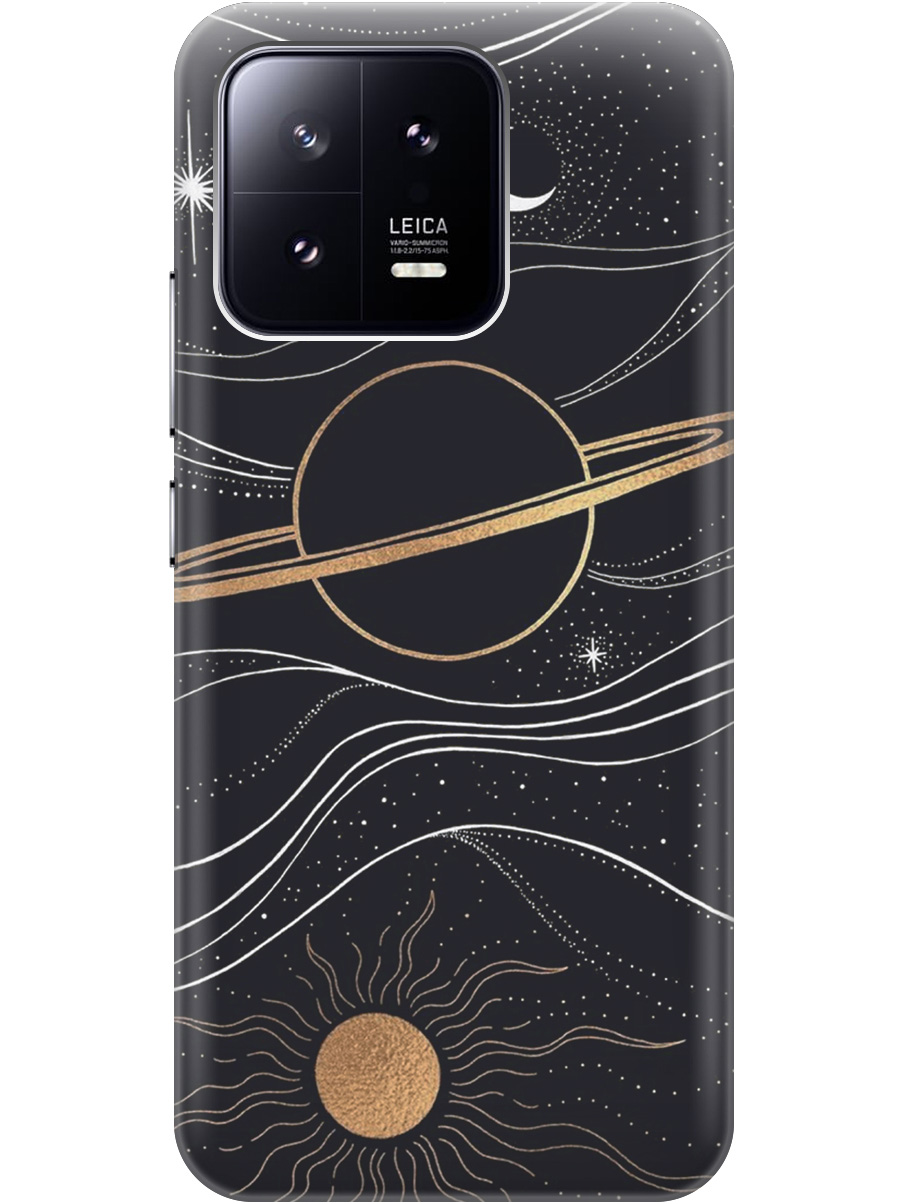 Чехол на Xiaomi 13 силиконовый матовый Soft Touch с принтом "Сатурн и солнце", Белый;желтый, 20000420
Чехол на Xiaomi 13 силиконовый матовый Soft Touch с принтом "Сатурн и солнце", Белый;желтый, 20000420