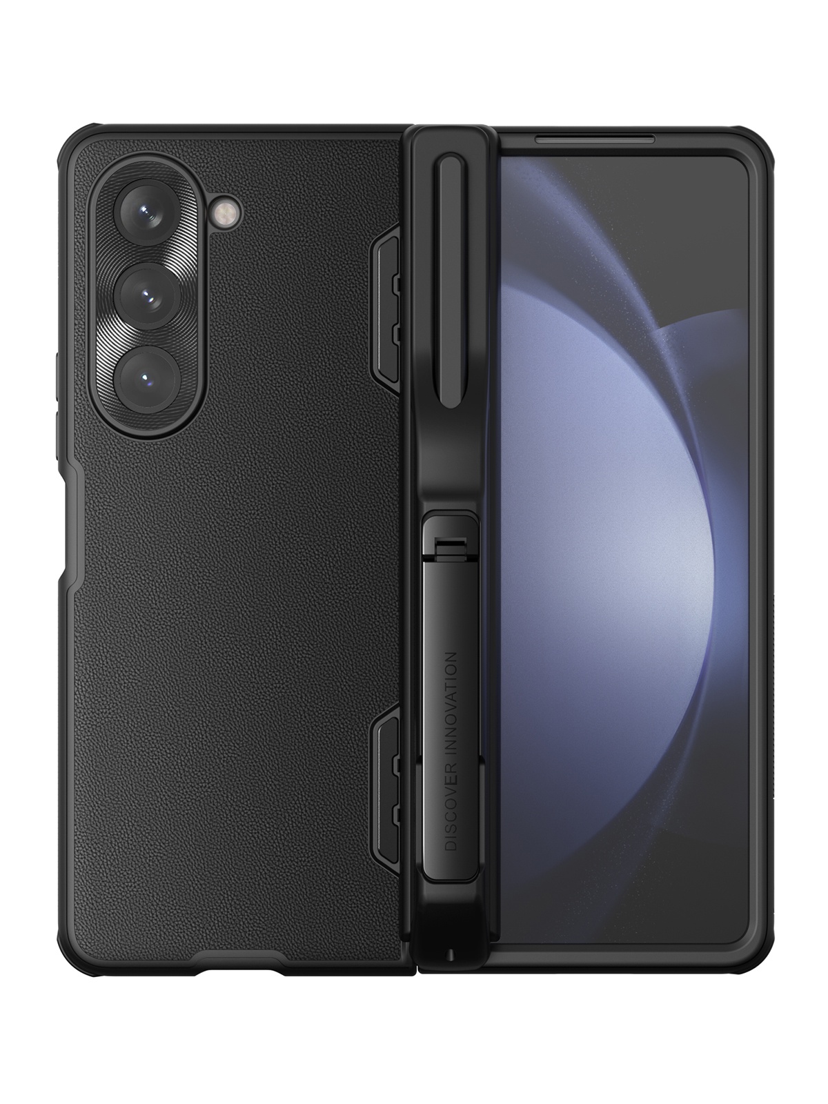 Чехол Nillkin CamShield Fold Leather для Samsung Galaxy Z Fold5 5G с держателем, черный, CamShield Fold Leather (Pen holder)
Чехол Nillkin CamShield Fold Leather для Samsung Galaxy Z Fold5 5G с держателем, черный, CamShield Fold Leather (Pen holder)