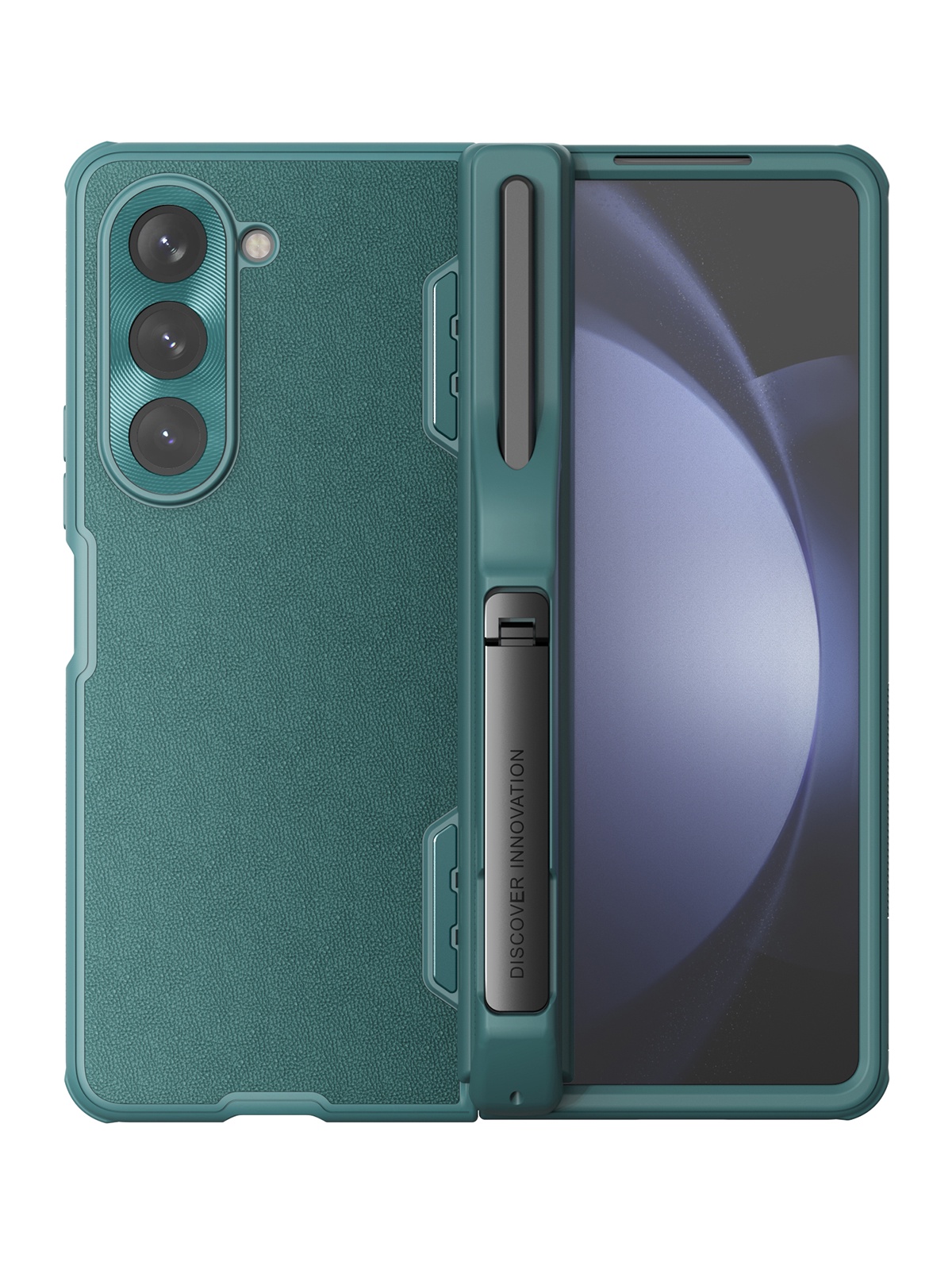 Чехол Nillkin CamShield Fold Leather для Samsung Galaxy Z Fold5 5G с держателем, зеленый, CamShield Fold Leather (Pen holder)
Чехол Nillkin CamShield Fold Leather для Samsung Galaxy Z Fold5 5G с держателем, зеленый, CamShield Fold Leather (Pen holder)