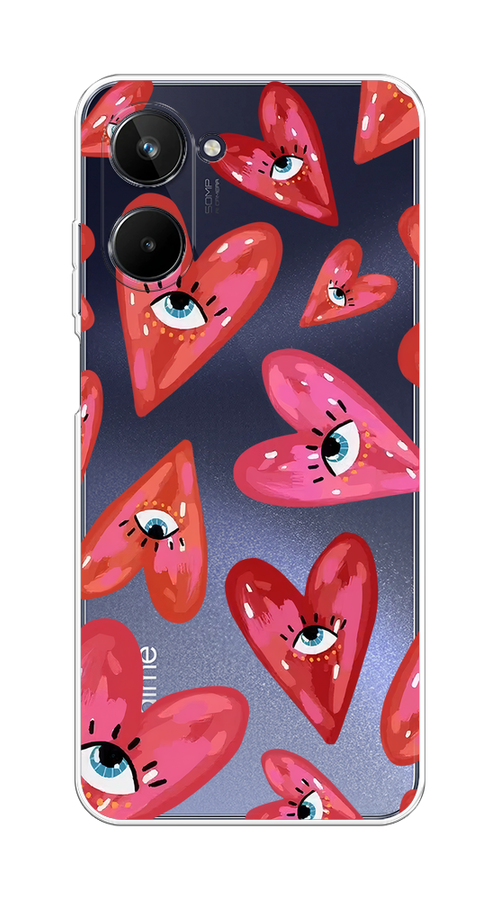 Чехол Homey на Realme 10 4G "Сердечки с глазами", Коричневый;красный;розовый, 2512150-1
Чехол Homey на Realme 10 4G "Сердечки с глазами", Коричневый;красный;розовый, 2512150-1