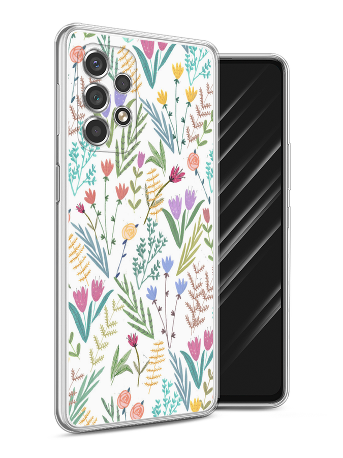 Чехол Awog на Samsung Galaxy A53 / Самсунг A53 "Полевые цветы рисунок", Белый;зеленый, 2104550-8
Чехол Awog на Samsung Galaxy A53 / Самсунг A53 "Полевые цветы рисунок", Белый;зеленый, 2104550-8