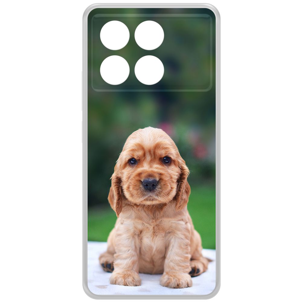 Чехол-накладка Krutoff Clear Case Щенок кокер-спаниеля для Xiaomi Poco X6 Pro, Прозрачный
Чехол-накладка Krutoff Clear Case Щенок кокер-спаниеля для Xiaomi Poco X6 Pro, Прозрачный