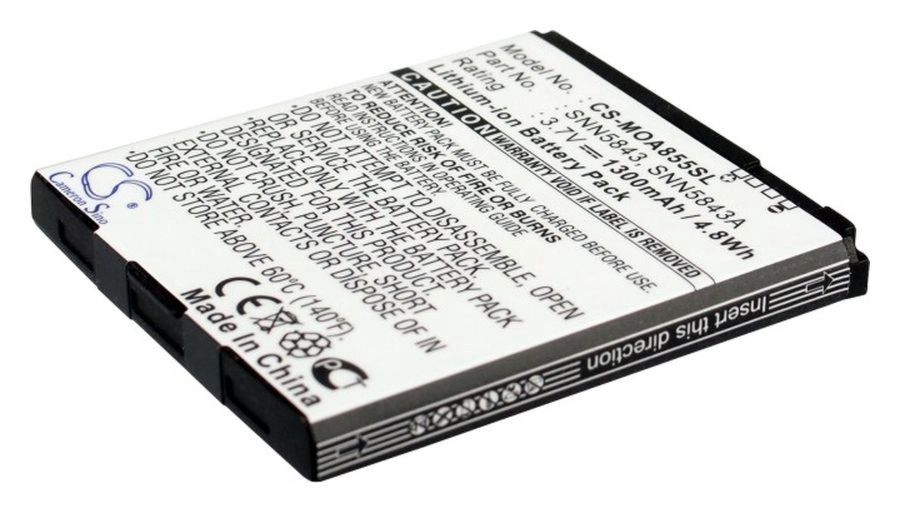 Аккумуляторная батарея CameronSino CS-MOA855SL для телефона Motorola Cliq MB200, Droid A85
Аккумуляторная батарея CameronSino CS-MOA855SL для телефона Motorola Cliq MB200, Droid A85