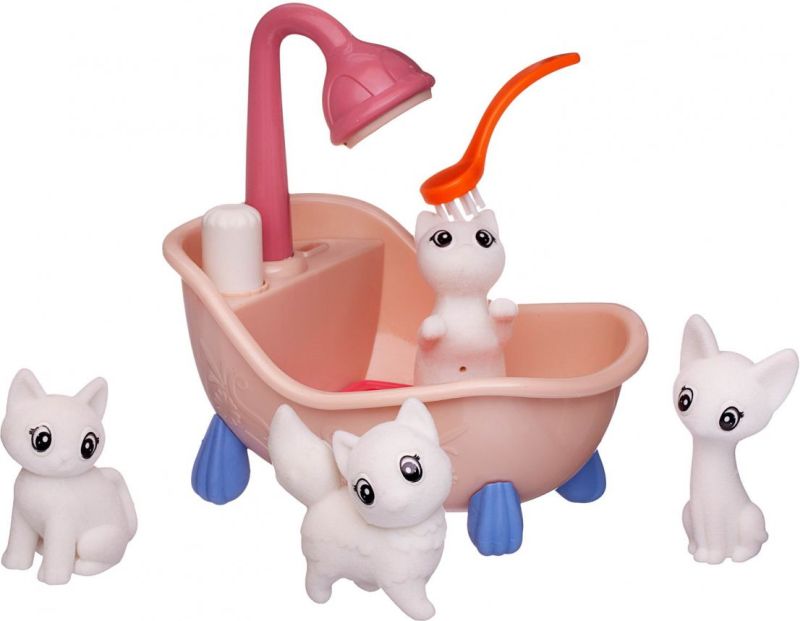 Фигурки для раскраски Abtoys Котята в ванне с душем 4 фигурки, Котята в ванне с душем 4 фигурки
Фигурки для раскраски Abtoys Котята в ванне с душем 4 фигурки, Котята в ванне с душем 4 фигурки