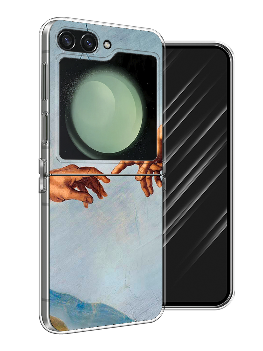 Чехол Awog на Samsung Galaxy Z Flip 6 "Сотворение Адама", Голубой;коричневый;серый, 2109750-1
Чехол Awog на Samsung Galaxy Z Flip 6 "Сотворение Адама", Голубой;коричневый;серый, 2109750-1
