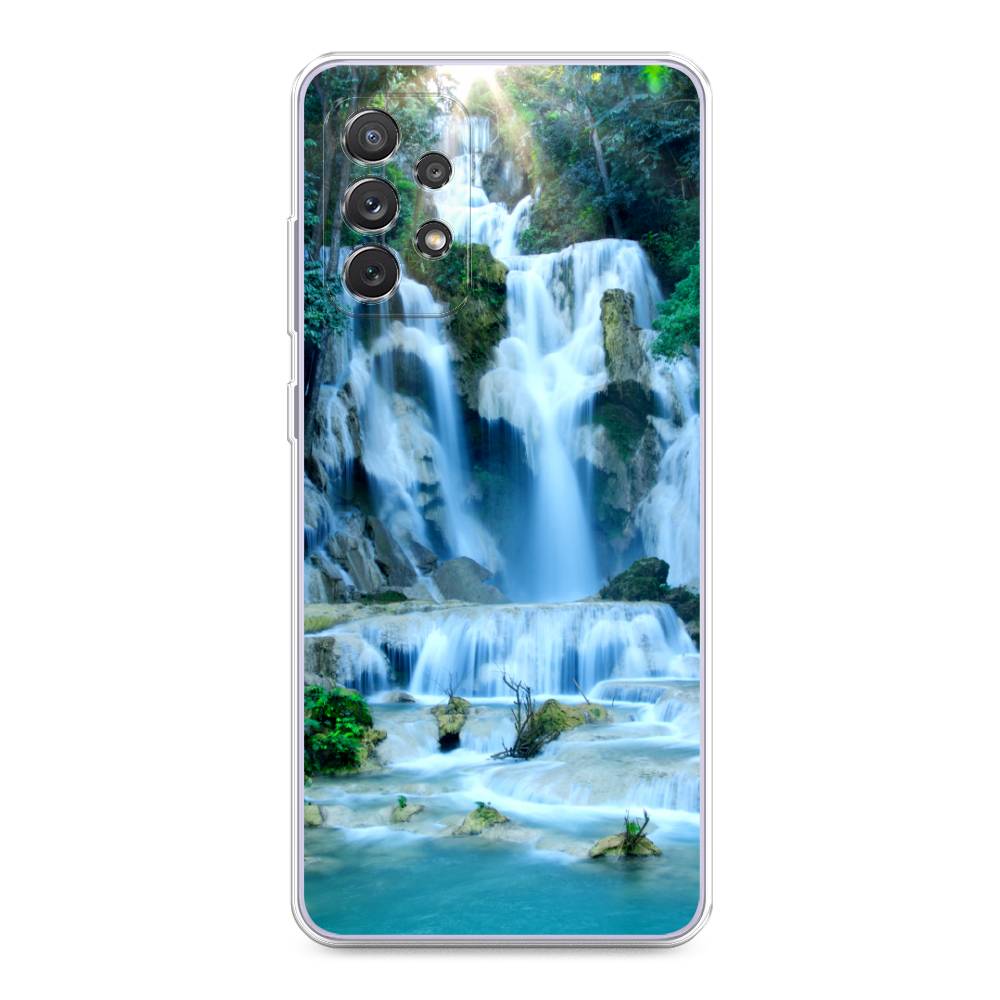 Чехол Awog на Samsung Galaxy A73 / Самсунг A73 "Водопад 8", Голубой;зеленый, 2104650-4
Чехол Awog на Samsung Galaxy A73 / Самсунг A73 "Водопад 8", Голубой;зеленый, 2104650-4