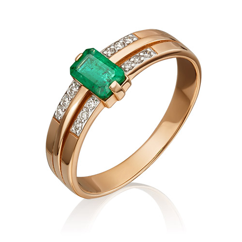 Кольцо из красного золота р. 17 PLATINA jewelry 01-1253-00-106-1110-30, изумруд/бриллиант, 01-1253-00-106-1110-30
Кольцо из красного золота р. 17 PLATINA jewelry 01-1253-00-106-1110-30, изумруд/бриллиант, 01-1253-00-106-1110-30