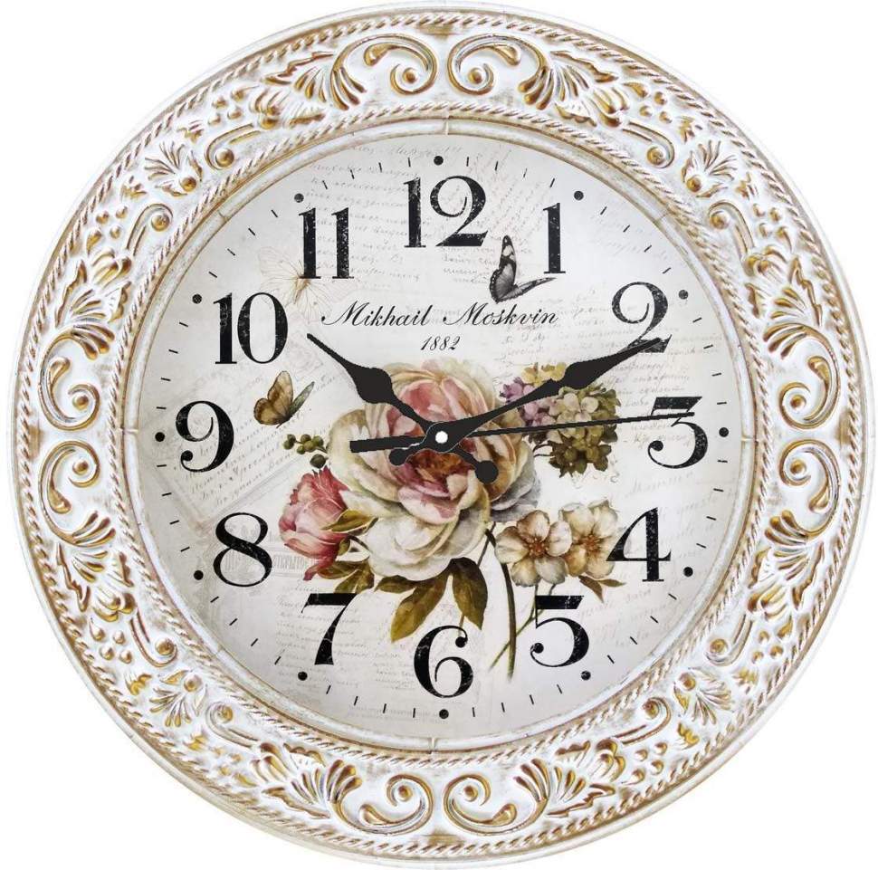 Настенные часы Mikhail Moskvin Бостон 2-7
Настенные часы Mikhail Moskvin Бостон 2-7