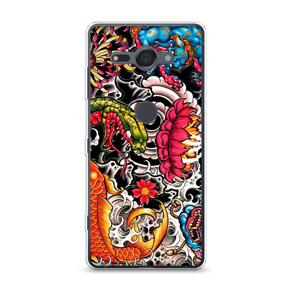 Чехол для Sony Xperia XZ2 Compact "Японское искусство", Красный;оранжевый;голубой, 52950-4
Чехол для Sony Xperia XZ2 Compact "Японское искусство", Красный;оранжевый;голубой, 52950-4
