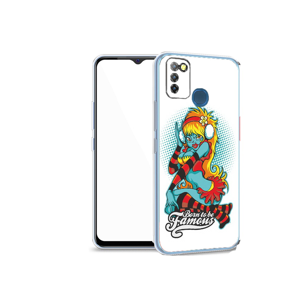 Чехол MyPads Tocco для Infinix Hot 10 Lite нарисованная девушка в наушниках, Прозрачный, Tocco
Чехол MyPads Tocco для Infinix Hot 10 Lite нарисованная девушка в наушниках, Прозрачный, Tocco