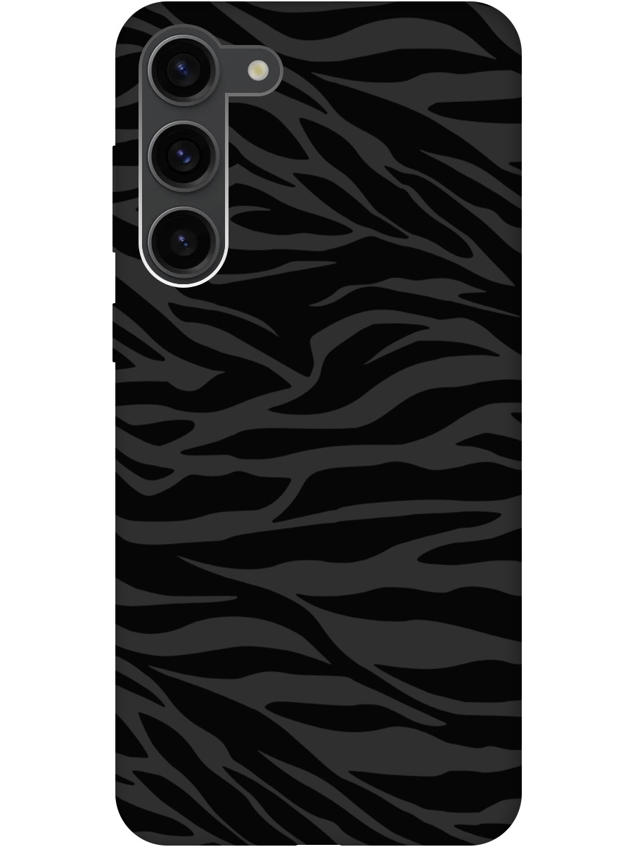 Силиконовый чехол на Samsung Galaxy S23+ с рисунком "Зебра" Soft Touch черный, 20000660
Силиконовый чехол на Samsung Galaxy S23+ с рисунком "Зебра" Soft Touch черный, 20000660