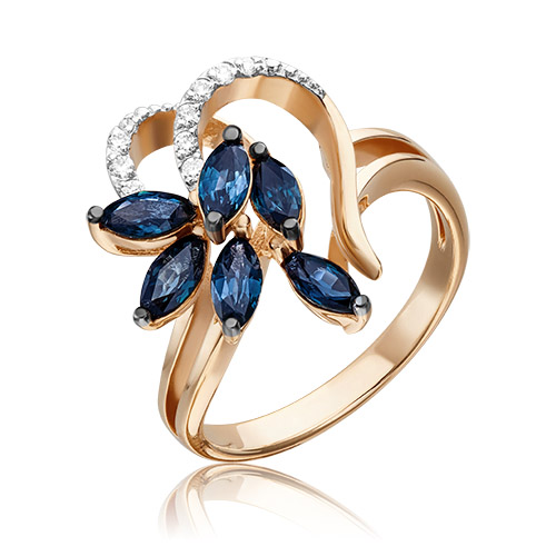 Кольцо из золота р. PLATINA jewelry 01-1341-00-105-1110-30, сапфир\бриллиант, 01-1341-00-105-1110-30
Кольцо из золота р. PLATINA jewelry 01-1341-00-105-1110-30, сапфир\бриллиант, 01-1341-00-105-1110-30
