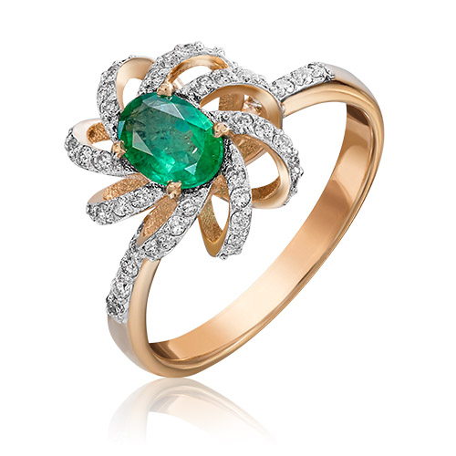 Кольцо из золота р. 17,5 PLATINA jewelry 01-1347-00-106-1110-30, изумруд\бриллиант, 01-1347-00-106-1110-30
Кольцо из золота р. 17,5 PLATINA jewelry 01-1347-00-106-1110-30, изумруд\бриллиант, 01-1347-00-106-1110-30
