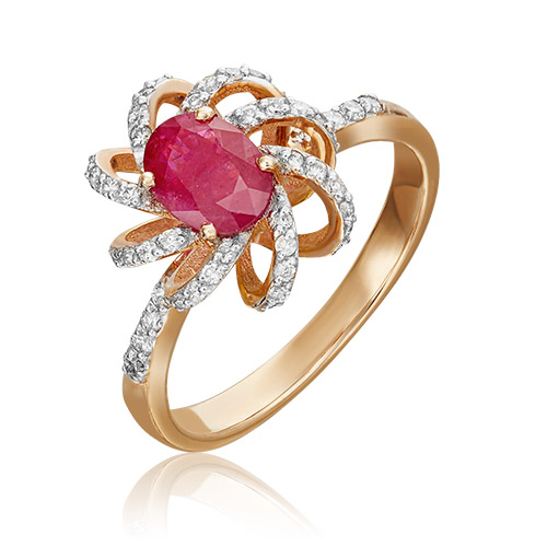 Кольцо из золота с рубином/бриллиантом р. 17,5 PLATINA jewelry 01-1347-00-107-1110-30, 01-1347-00-107-1110-30
Кольцо из золота с рубином/бриллиантом р. 17,5 PLATINA jewelry 01-1347-00-107-1110-30, 01-1347-00-107-1110-30