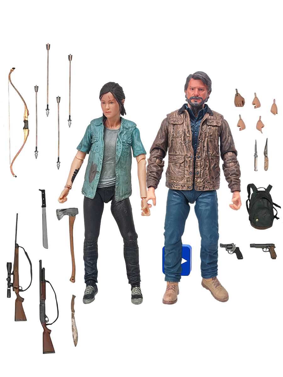 Фигурки StarFriend Last of Us Джоэл и Элли 2 в 1 Ласт оф ас Одни из нас оружие подвижные
Фигурки StarFriend Last of Us Джоэл и Элли 2 в 1 Ласт оф ас Одни из нас оружие подвижные