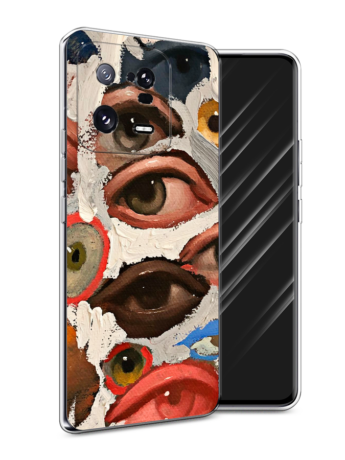 Чехол Awog на Xiaomi 13 Pro 5G "Глаза масляная живопись", Серый;бежевый;красный, 317350-7
Чехол Awog на Xiaomi 13 Pro 5G "Глаза масляная живопись", Серый;бежевый;красный, 317350-7