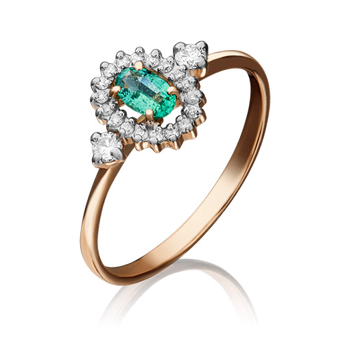 Кольцо из золота р. 17,5 PLATINA jewelry 01-1447-00-106-1110-30, изумруд\бриллиант, 01-1447-00-106-1110-30
Кольцо из золота р. 17,5 PLATINA jewelry 01-1447-00-106-1110-30, изумруд\бриллиант, 01-1447-00-106-1110-30
