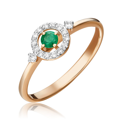 Кольцо из золота р. 16 PLATINA jewelry 01-1487-00-106-1110-30, изумруд\бриллиант, 01-1487-00-106-1110-30
Кольцо из золота р. 16 PLATINA jewelry 01-1487-00-106-1110-30, изумруд\бриллиант, 01-1487-00-106-1110-30
