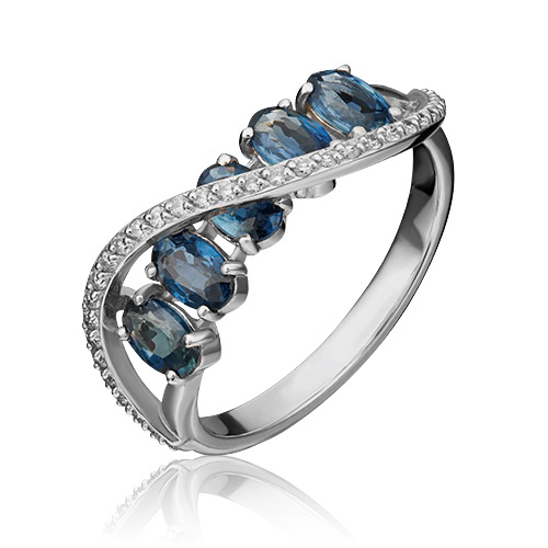 Кольцо из золота р. 18 PLATINA jewelry 01-1498-00-105-1120-30, сапфир\бриллиант, 01-1498-00-105-1120-30
Кольцо из золота р. 18 PLATINA jewelry 01-1498-00-105-1120-30, сапфир\бриллиант, 01-1498-00-105-1120-30