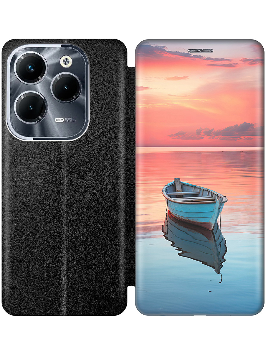 Чехол-книжка на Infinix Hot 40 / Hot 40 Pro с принтом "Одинокая лодка" черный, Черный;голубой;синий;розовый, 778679241
Чехол-книжка на Infinix Hot 40 / Hot 40 Pro с принтом "Одинокая лодка" черный, Черный;голубой;синий;розовый, 778679241