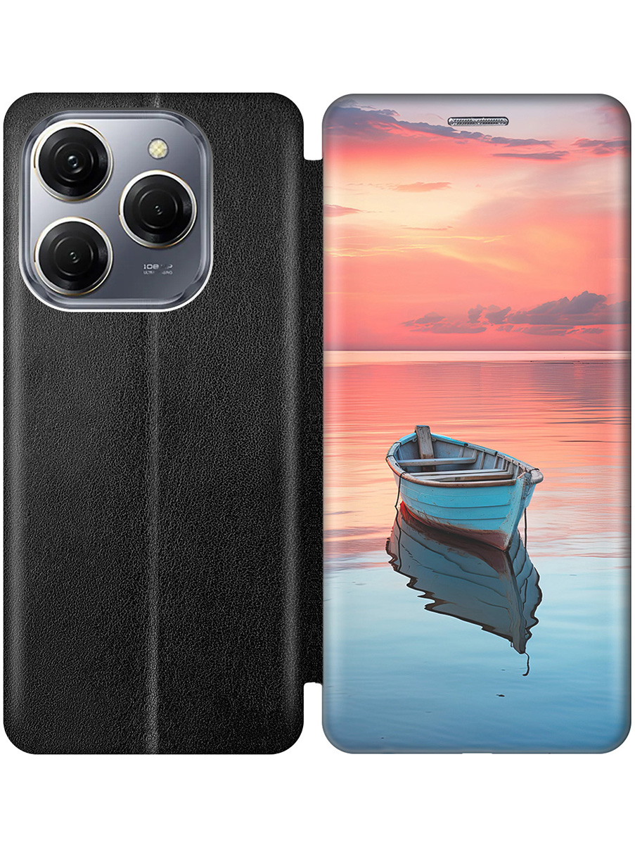 Чехол-книжка на Tecno Spark 20 Pro с принтом "Одинокая лодка" черный, Черный;голубой;синий;розовый, 779829041
Чехол-книжка на Tecno Spark 20 Pro с принтом "Одинокая лодка" черный, Черный;голубой;синий;розовый, 779829041