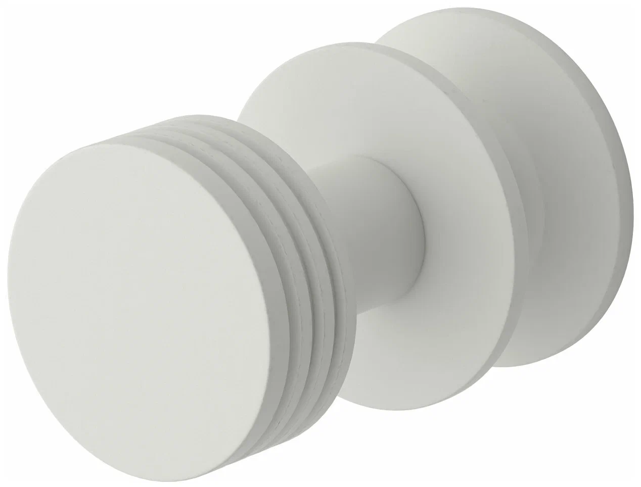 фото Вешалка крючок каньон н/ж для др сунержа, матовый белый, арт. 30-2010-0003 nobrand