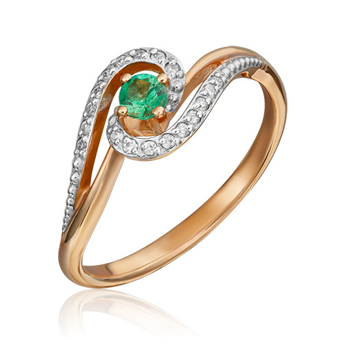 Кольцо из золота р. 17 PLATINA jewelry 01-1500-00-106-1110-30, изумруд\бриллиант, 01-1500-00-106-1110-30
Кольцо из золота р. 17 PLATINA jewelry 01-1500-00-106-1110-30, изумруд\бриллиант, 01-1500-00-106-1110-30