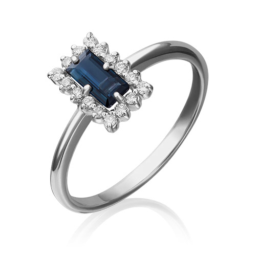 Кольцо из золота с сапфиром/бриллиантом р. 17,5 PLATINA jewelry 01-1514-00-105-1120-30, 01-1514-00-105-1120-30
Кольцо из золота с сапфиром/бриллиантом р. 17,5 PLATINA jewelry 01-1514-00-105-1120-30, 01-1514-00-105-1120-30