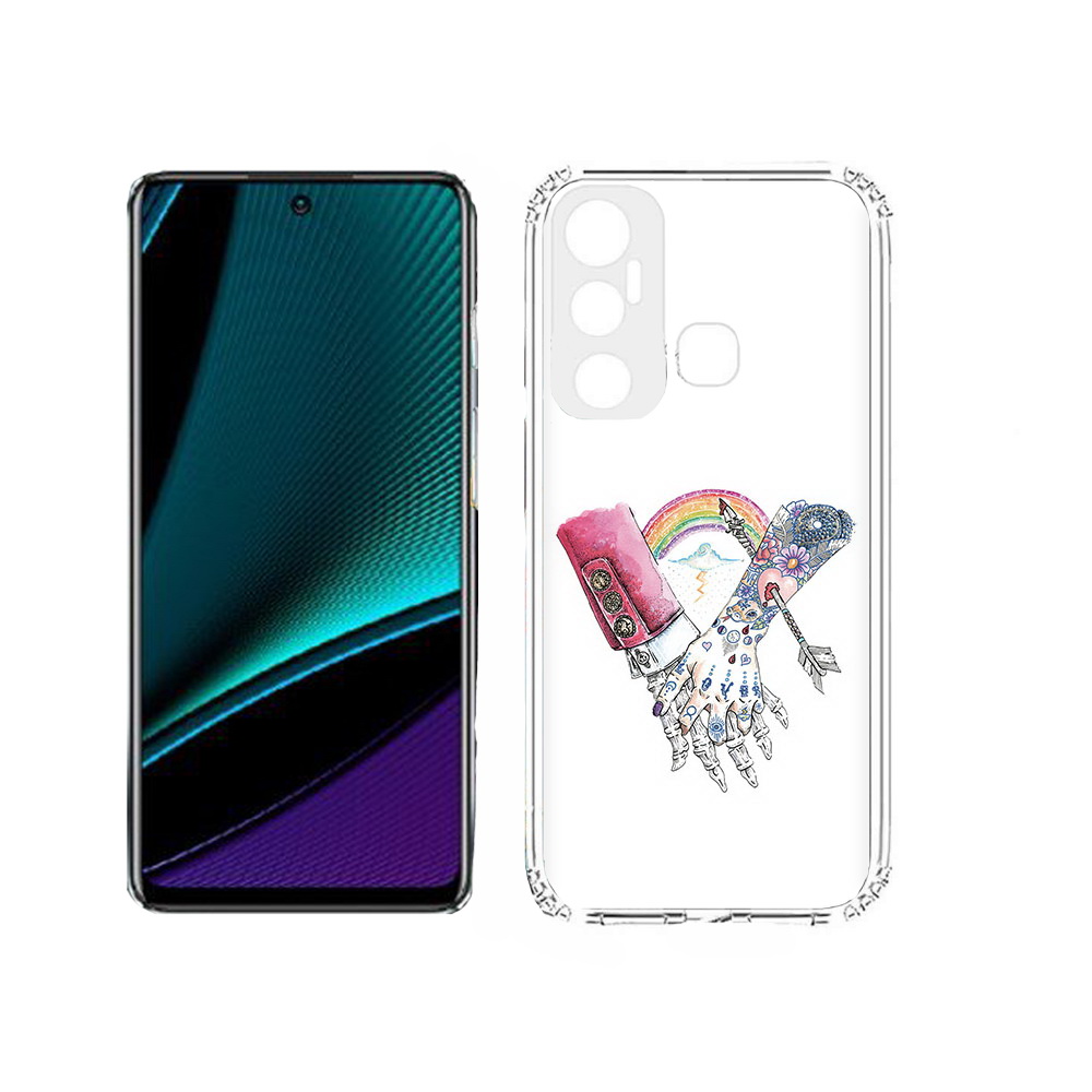 Чехол MyPads Tocco для Infinix Hot 11s абстракция руки в татуировках, Прозрачный, Tocco
Чехол MyPads Tocco для Infinix Hot 11s абстракция руки в татуировках, Прозрачный, Tocco