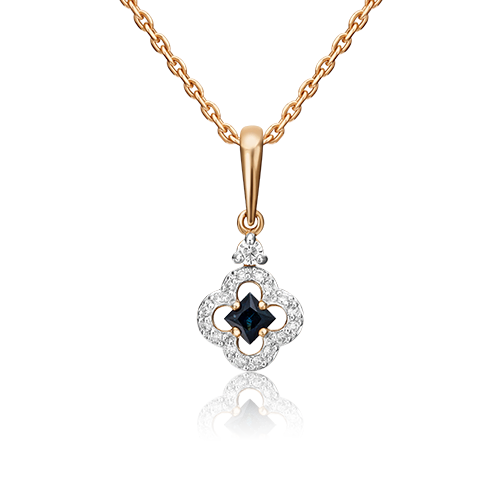 Кулон из красного золота PLATINA jewelry 03-0521-00-105-1110-30, сапфир/бриллиант, 03-0521-00-105-1110-30
Кулон из красного золота PLATINA jewelry 03-0521-00-105-1110-30, сапфир/бриллиант, 03-0521-00-105-1110-30